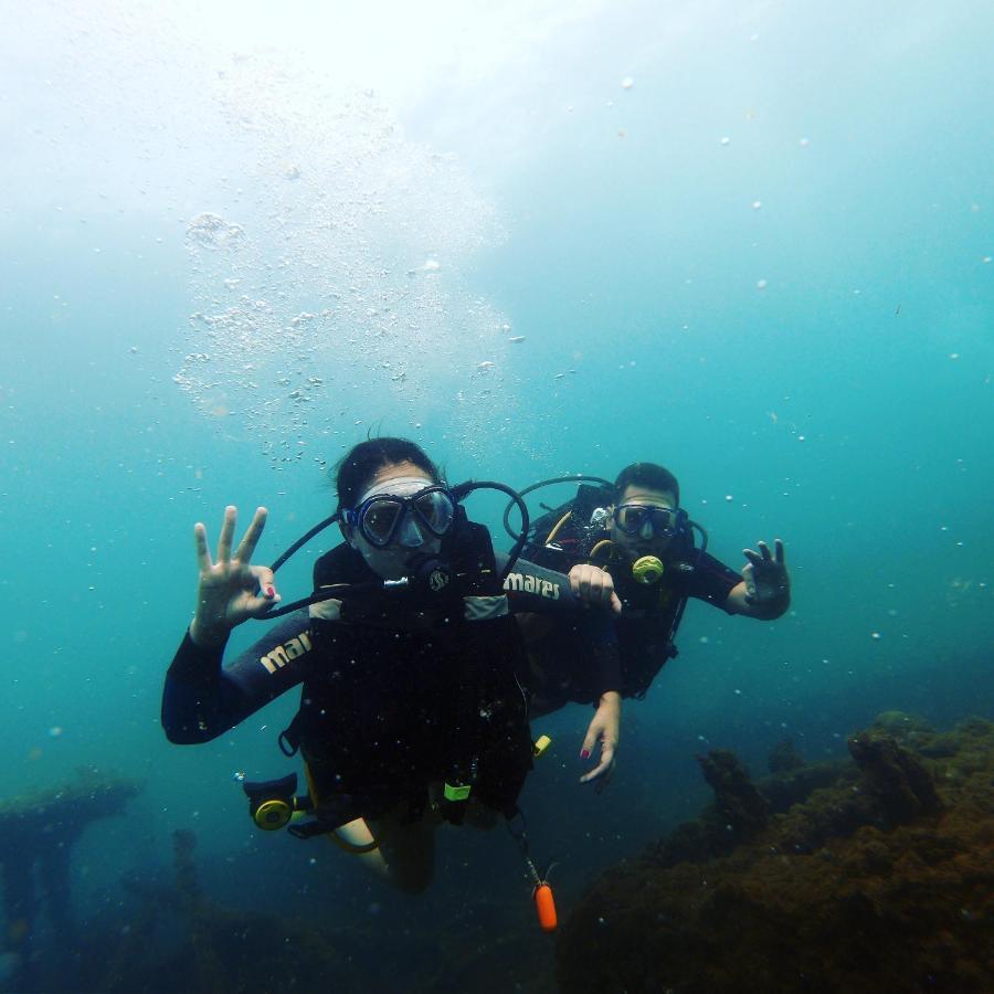 Paul'S Kitchenettes Da Praia & Nemo Dive, Centro De Mergulho Santa Cruz Cabrália Buitenkant foto