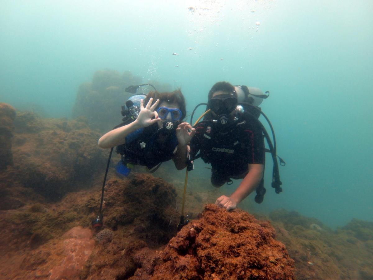 Paul'S Kitchenettes Da Praia & Nemo Dive, Centro De Mergulho Santa Cruz Cabrália Buitenkant foto